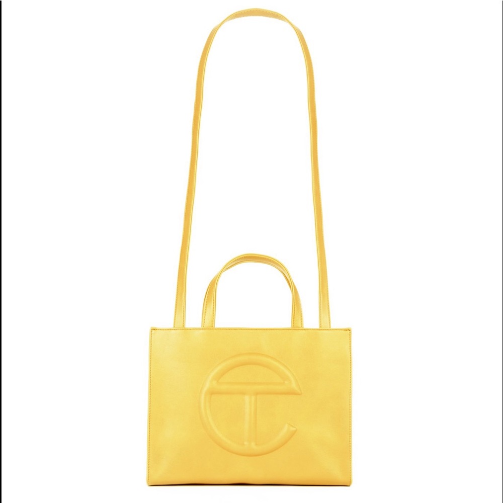 Medium yellow telfar bag